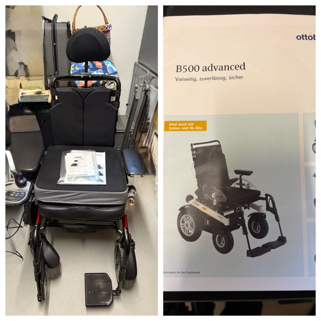Elek­tro­roll­stüh­le – Elek­tro­roll­stuhl Otto­bock B500 advanced